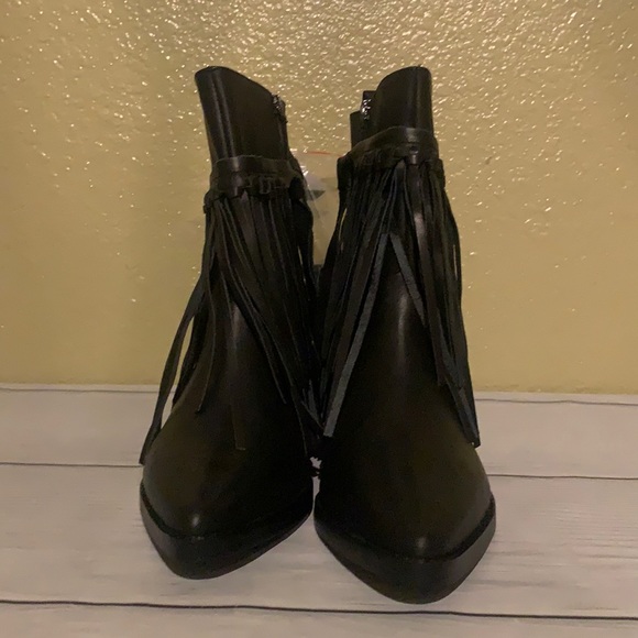 NWOB Rebel By Rebel Wilson Sz 11 Black Ankle Boots - Picture 4 of 12